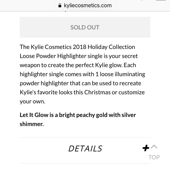 Let it glow Kylie highlighter - Picture 8 of 8